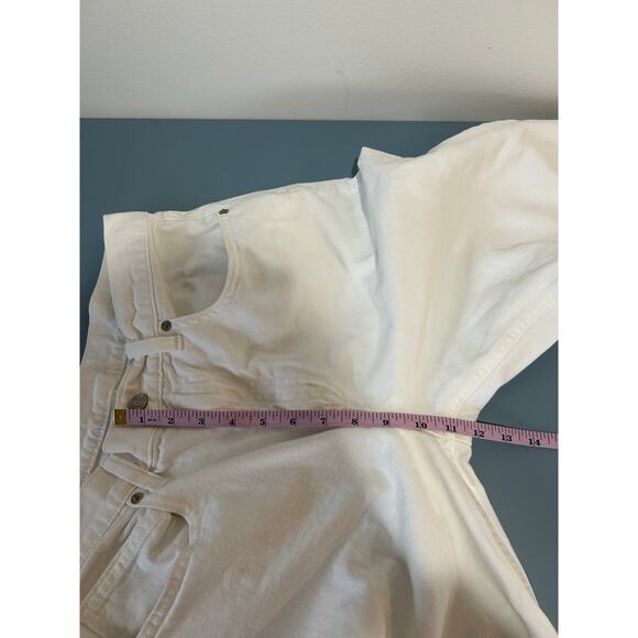 GAP Women's White Barrel Leg Jeans - Picture 6 of 7